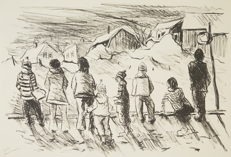 Artwork by Henri Leopold Masson, Three Scenes