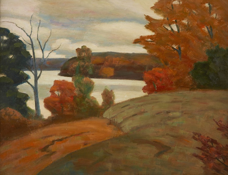 Artwork by George Thomson, Autumn Landscape