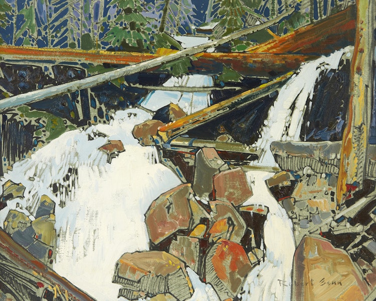 Artwork by Robert Genn, Cayoosh Spring