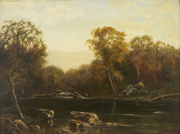 Artwork by Henry Nesbitt McEvoy, Solitude