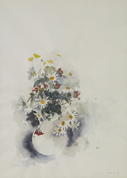 Artwork by Molly Lamb Bobak, Wild Flowers