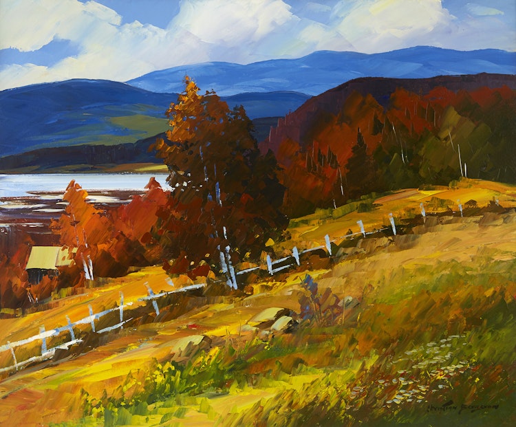 Artwork by Christian Bergeron, Le bout de l’ile