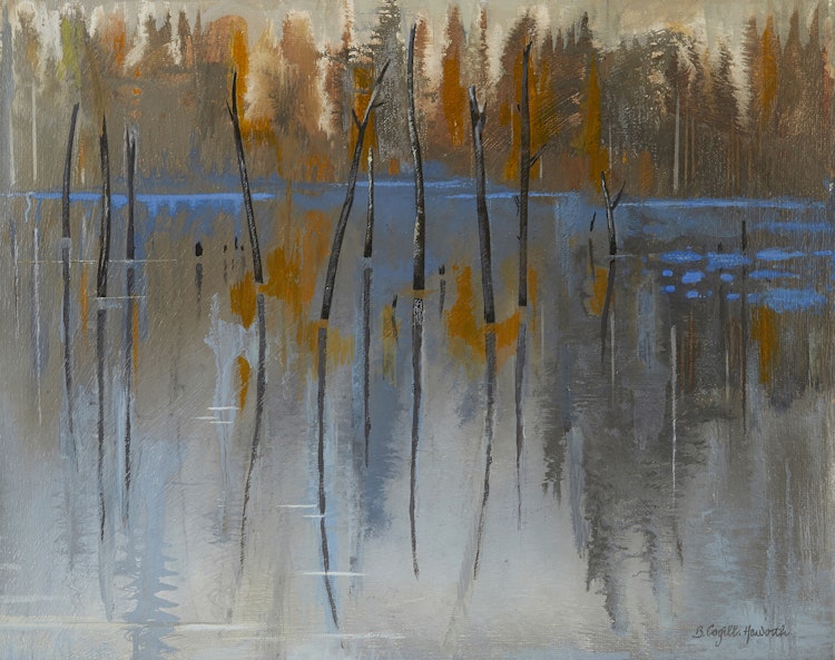 Artwork by Bobs Cogill Haworth,  Still Water, Haliburton Highlands