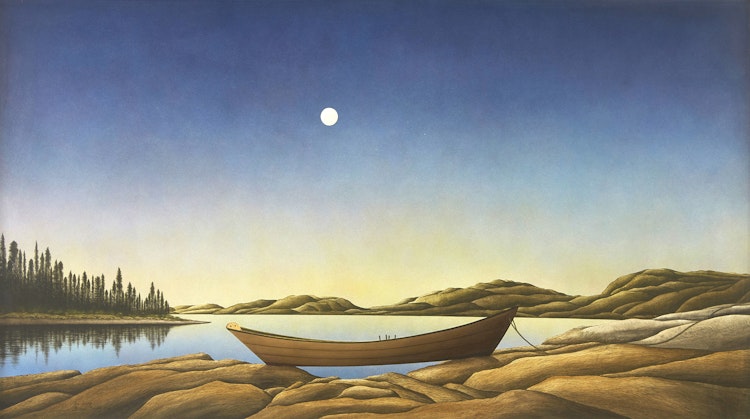 Artwork by Michael French, La Lune