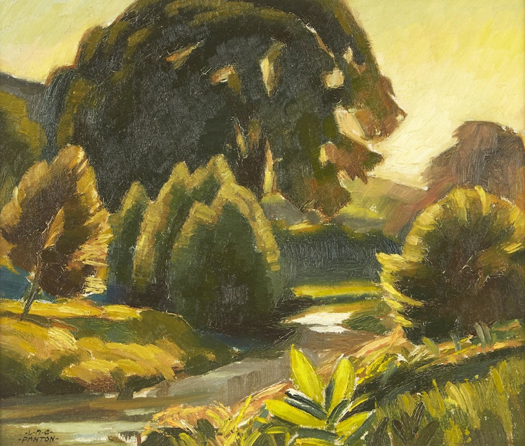 Artwork by Lawrence Arthur Colley Panton, Late Autumn, Etobicoke River