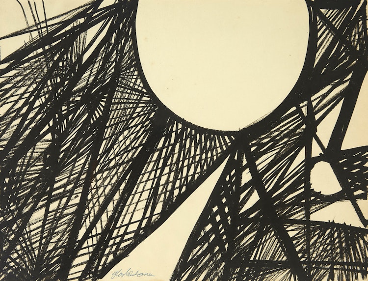 Artwork by Gerald Gladstone, Abstract Composition
