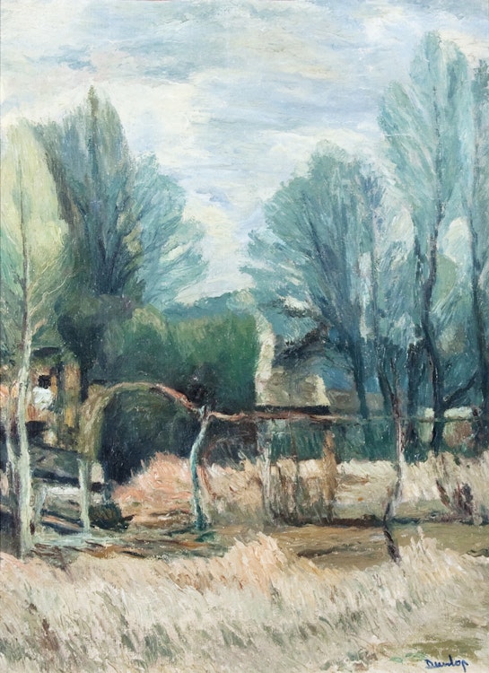 Artwork by Ronald Ossory Dunlop,  The Thames, Shepperton