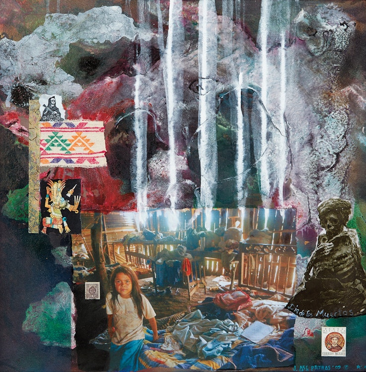 Artwork by Jane Ash Poitras, Resurrection
