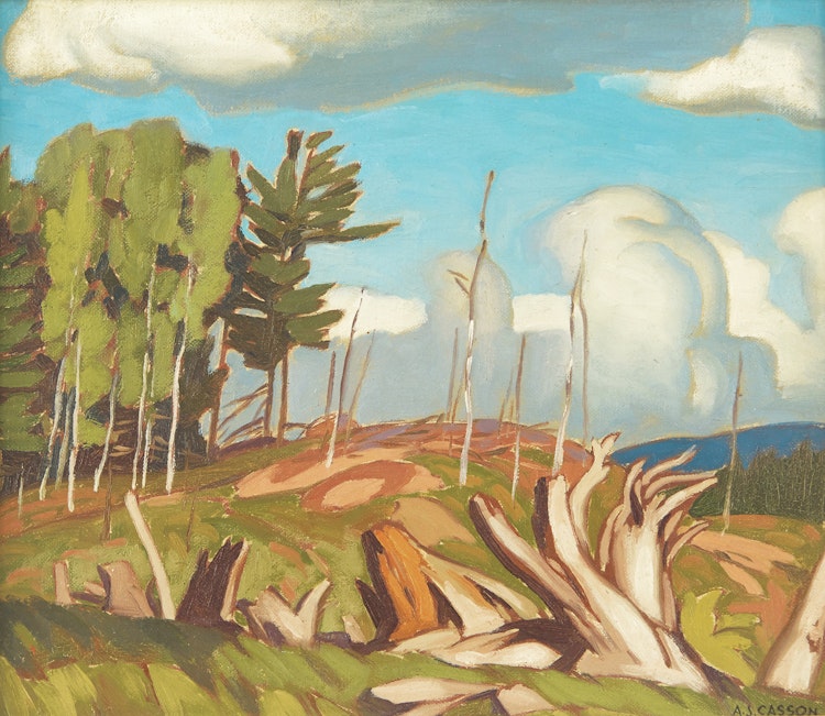 Artwork by Alfred Joseph Casson,  Algonquin Park