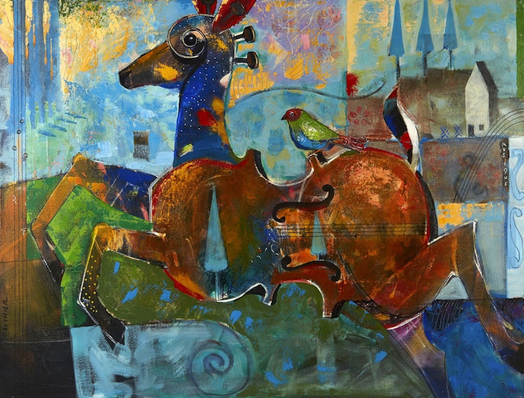 Artwork by Claude Gauthier, Metamorphose
