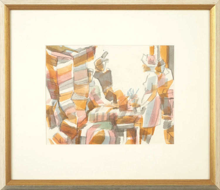 Artwork by André Charles Bieler, La Mise en Boite