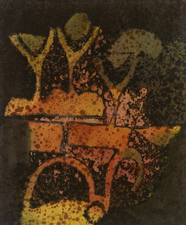 Artwork by Gérard Tremblay, L’Envol Des Signes