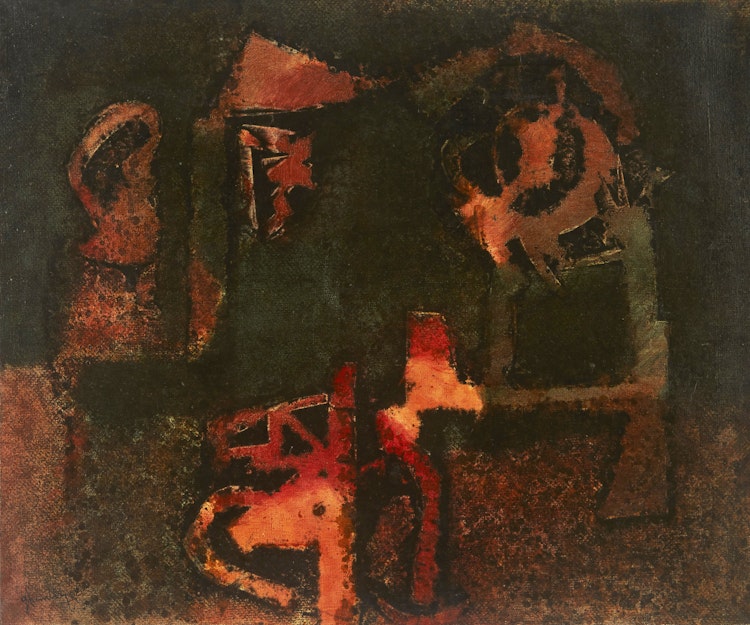 Artwork by Gérard Tremblay, Le Moulin à Paroles
