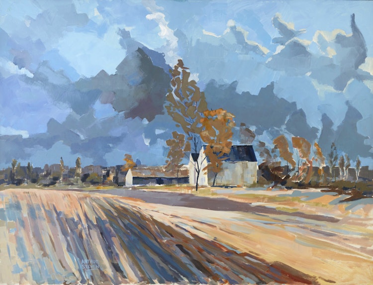 Artwork by Arthur Steven, November Farm
