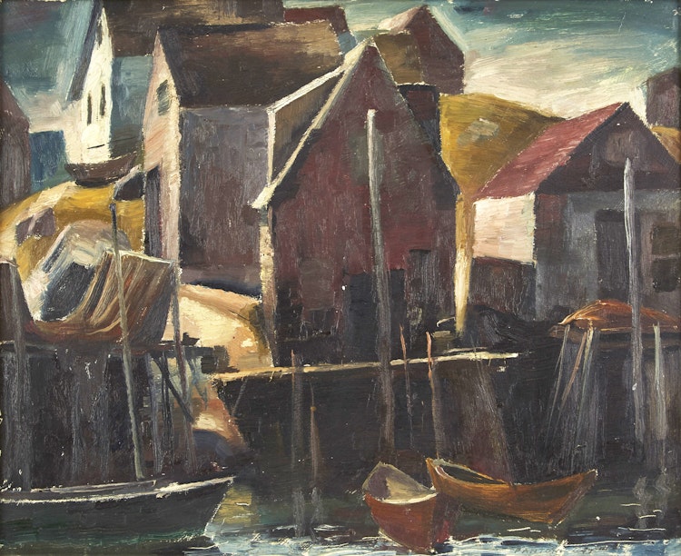Artwork by Lawrence Arthur Colley Panton, Morning, Indian Harbour
