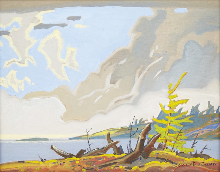 Artwork by Robert Genn, Sun and Cloud