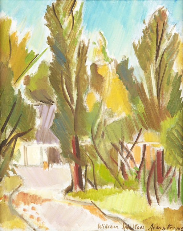 Artwork by William Walton Armstrong, Home Through the Trees