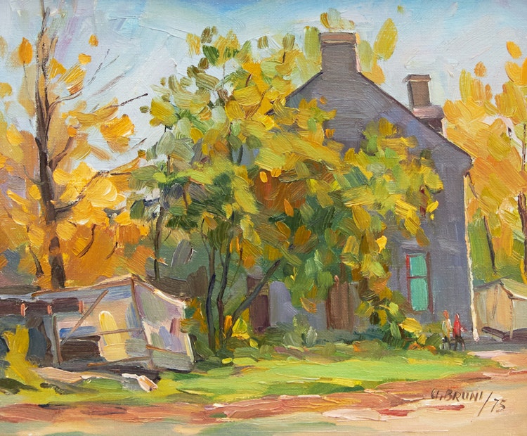 Artwork by Umberto Bruni, Maison seigneuriale Terrebonne