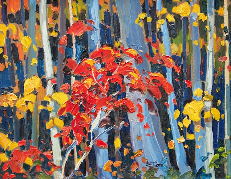 Artwork by Bruno Cote, Autumn Colours