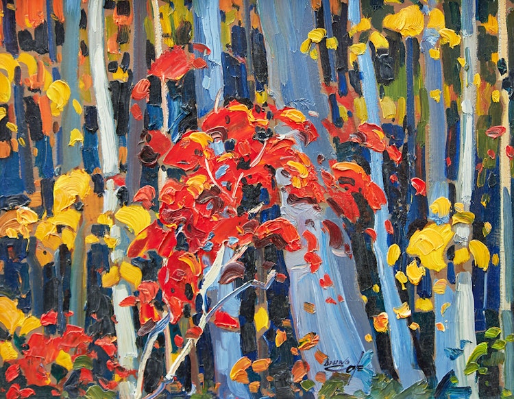 Artwork by Bruno Cote,  Autumn Colours