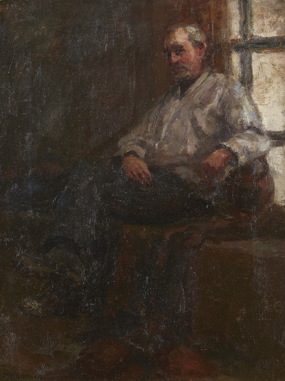 Artwork by Henrietta Britton,  Portrait of Harry Britton