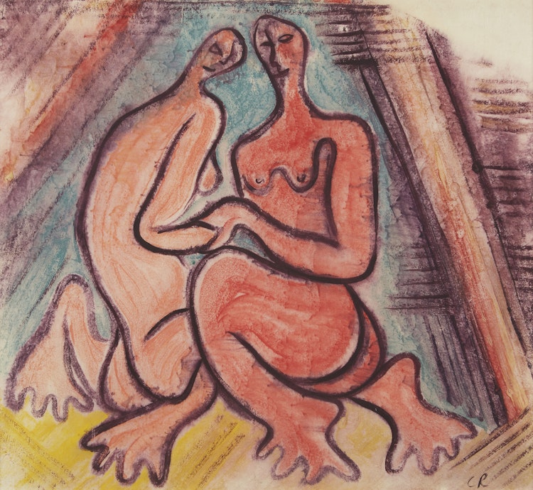 Artwork by Clifford Feard Robinson, The Couple
