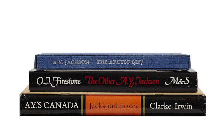 Artwork by  Books and Reference,  Selection of Books and Pamphlets related to A.Y. Jackson