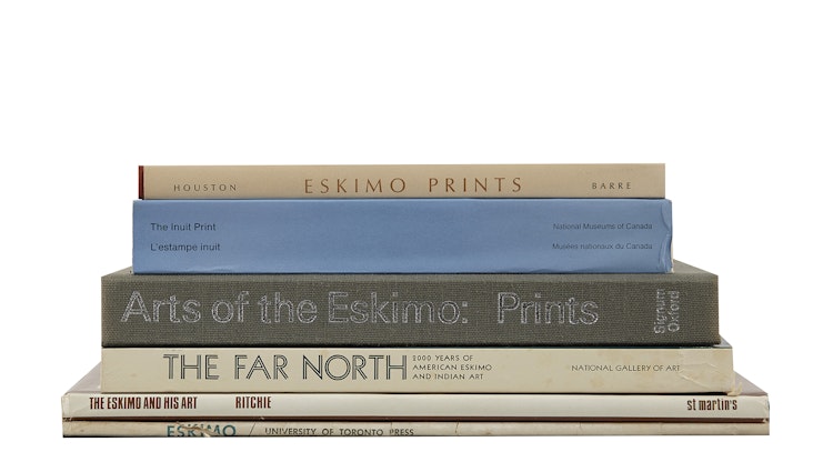 Artwork by Books and Reference, Selection of Six Books related to Inuit Art