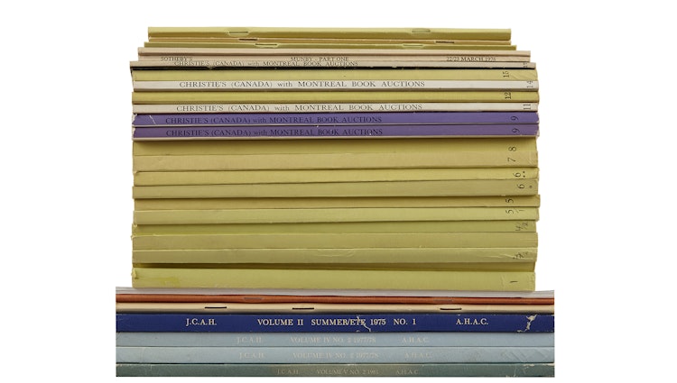 Artwork by  Books and Reference,  Selection of Auction Catalogues, Journals and Periodicals