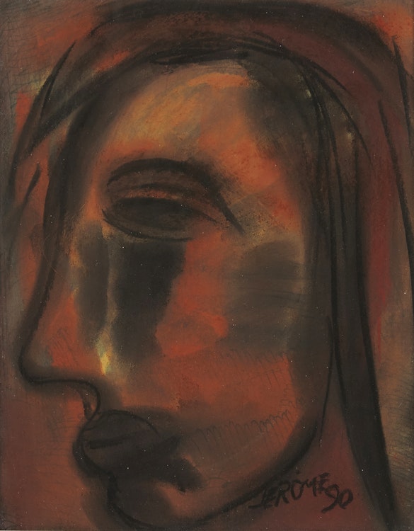 Artwork by Jean-Paul Jérôme, Masque