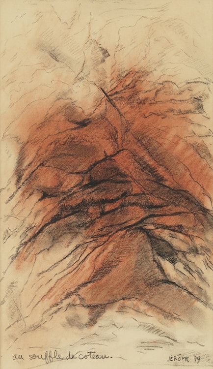 Artwork by Jean-Paul Jérôme, Au souffle de coteau