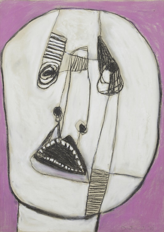 Artwork by Patricia Douthwaite, Man