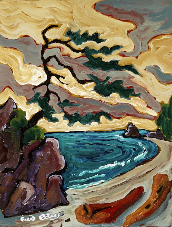 Artwork by Fred Peters, West Coast Landscape