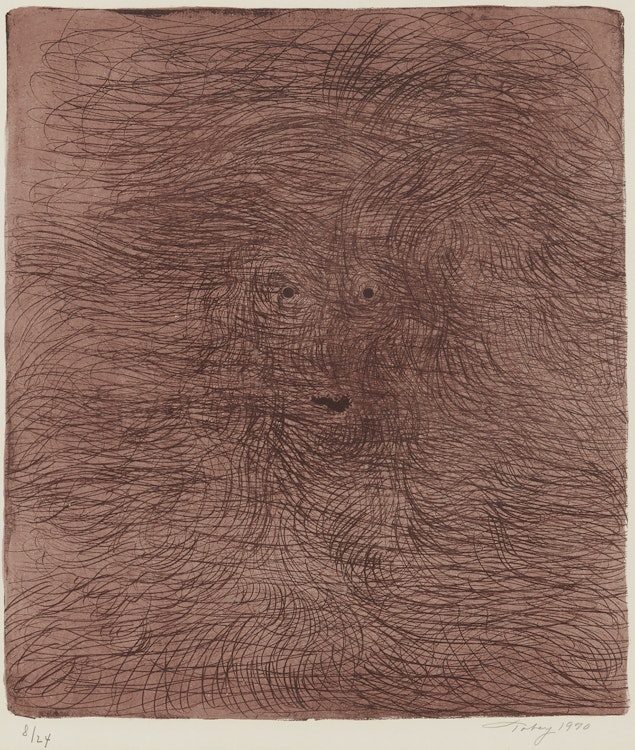 Artwork by Mark George Tobey, Untitled Composition