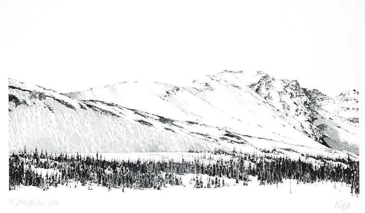 Artwork by Ronald William Bolt,  Rocky Mountain Suite #4