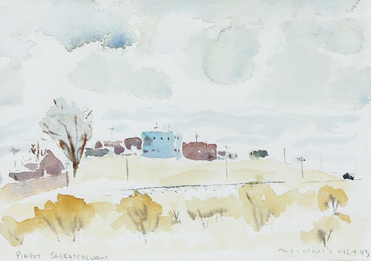 Artwork by Robert Francis Michael McInnis, Piapot, Saskatchewan