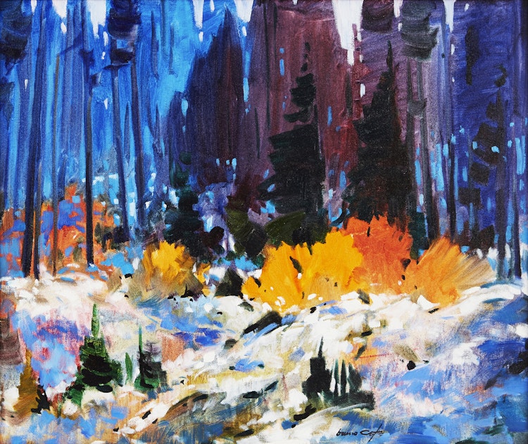 Artwork by Bruno Côté, Early Snow