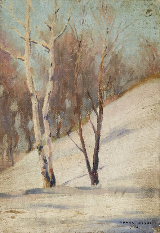 Artwork by Francesco Iacurto, Winter Trees