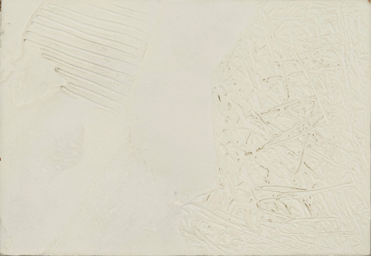 Artwork by Ronald Langley Bloore,  White Painting, 1971/72