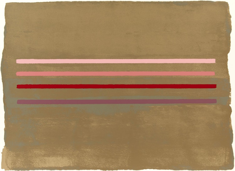 Artwork by William Perehudoff, La Plonge #10
