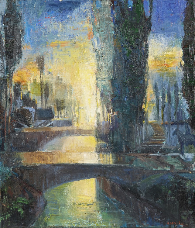 Artwork by Tom Hopkins, Caballero Desconocido (Le Choix)