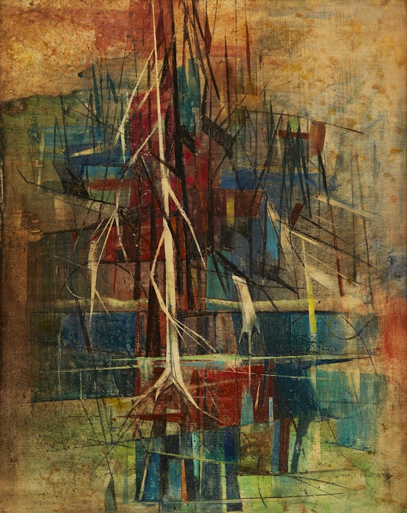 Artwork by Peter Haworth, Northern Lake