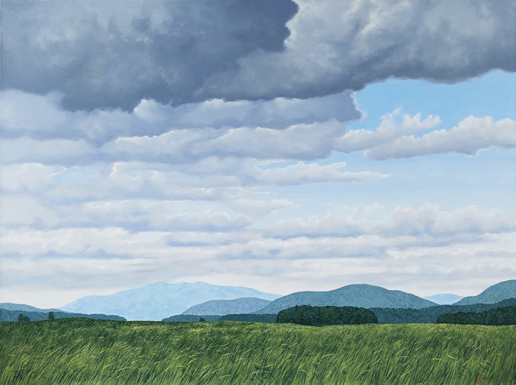 Artwork by Philip Sybal, After the Rain