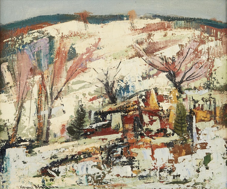 Artwork by Henri Leopold Masson,  Gatineau Hills