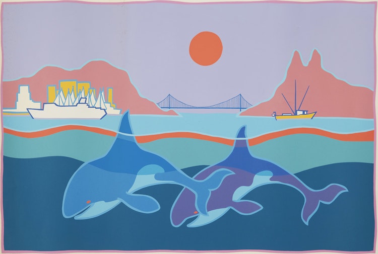 Artwork by Ted Harrison, Vancouver