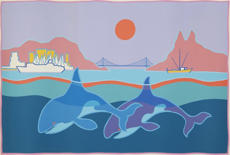 Artwork by Ted Harrison,  Vancouver