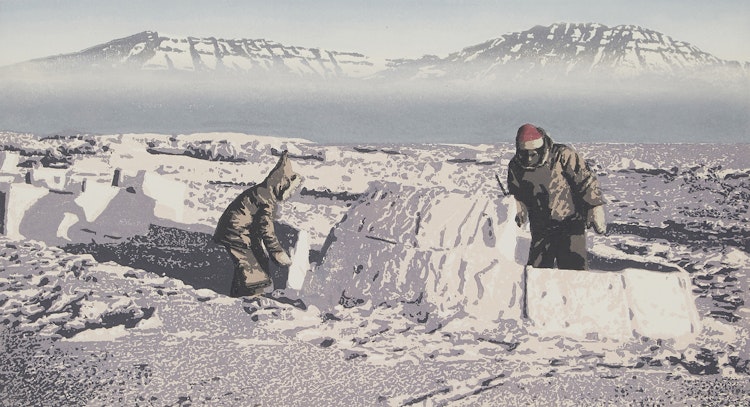 Artwork by Maurice Cloughley, Red Toque