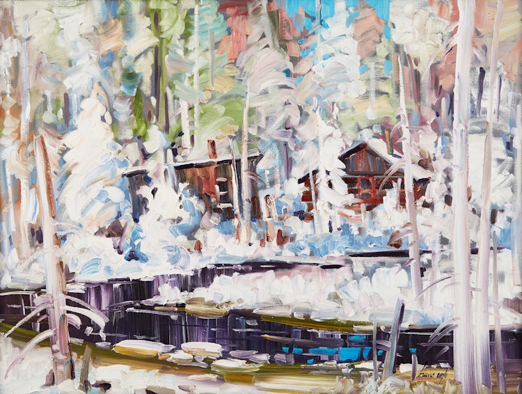 Artwork by Bruno Côté, Hiver