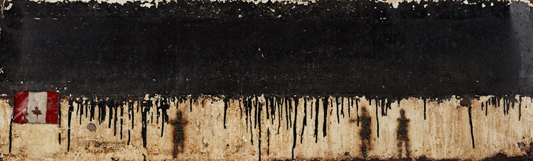 Artwork by Scott Griffin, 10 Patriots (2001)