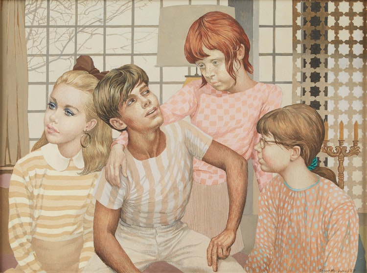 Artwork by Grant Kenneth MacDonald, Three Sisters